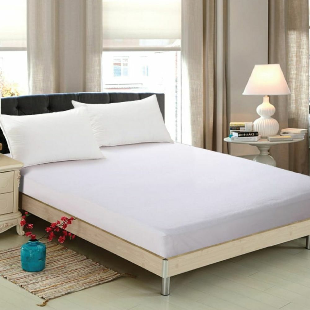 COMFORTNIGHTS Terry Towelling Waterproof Mattress Protector Super King Size eBay