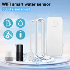 Smart WIFI Water Leak Sensor Sound Alarm Flood Leakage Detector Overflow Alert