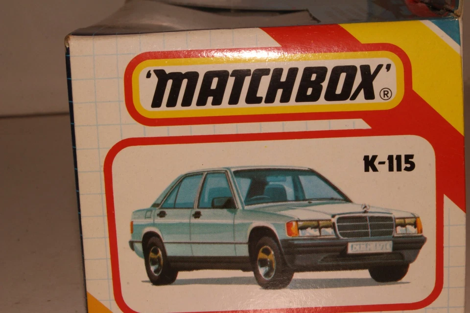 Matchbox Superkings K-115, Mercedes Benz 190E Foto 4 de 4