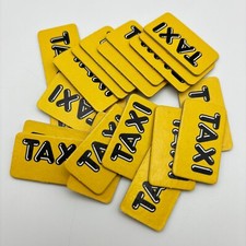 Scotland Yard 20 Taxi Fair Tickets 1985 Replacement Pieces Parts on The Hot Collector