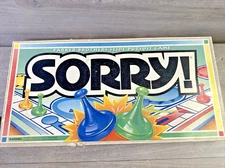 1992 Parker Brothers Sorry Slide Game Complete