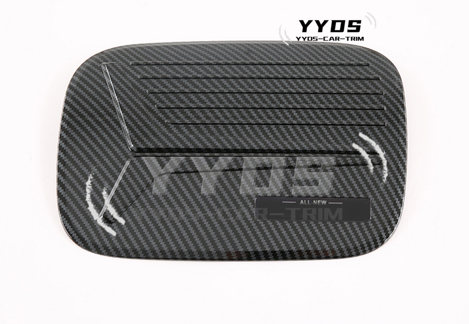 ABS Carbon Fiber Style Oil Fuel Tank Cover Cap Trim For Honda HRV HRV