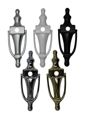 Türklopfer MIT LOCH Viktorianische Urne 7'' Slim Face Fit Upvc Holztür Einfache Montage