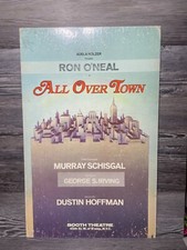 RON O'NEAL, ALL OVER TOWN, GEORGE IRVING, BROADWAY WINDOW CARD/POSTER HOFFMAN