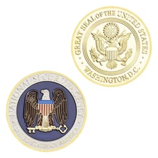 NSA Government National Security Agency Challenge Coin Collectible
