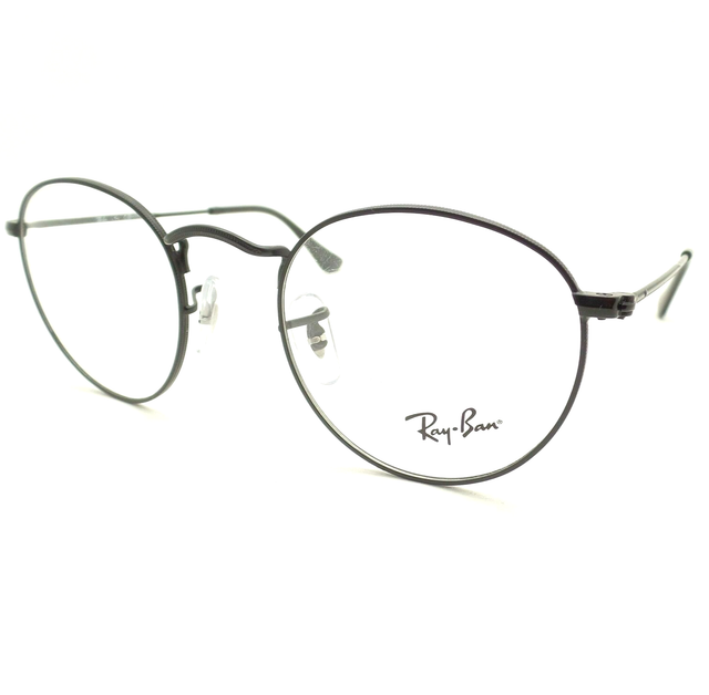 Ray Ban Rx3447v 2503 Matte Black Round 