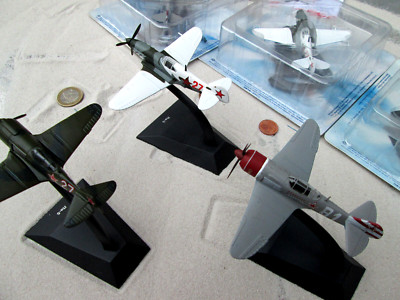 3er Set Lawotschkin La -3 / 5 / 7 CCCP Russland YAKAiR / Avion / Aircraft