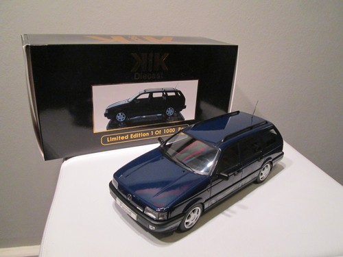 1 : 18 VW Passat Variant VR6 B3 blau limited 1 of 1000 KK Scale