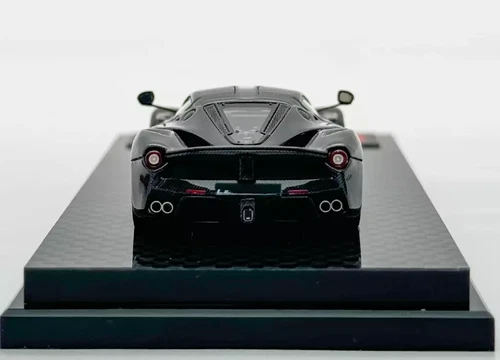 DMH 1:64 schwarz Vollcarbon Laferrari Aperta Sport Modell Diecast Resin Auto - Bild 6 von 8