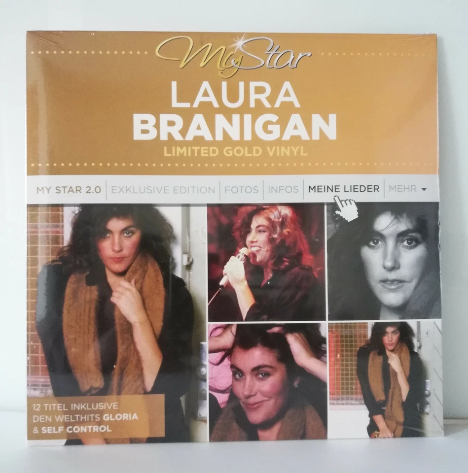 Laura Branigan Gold Vinyl Lp 013 My Star Very Best of Greatest Hits Self Control - Bild 3 von 4