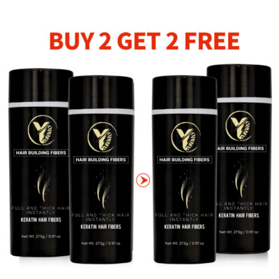YASBRO  Hair Building Fibres 27,5g   KAUFEN SIE 2 ERHALTEN SIE 2 GRATIS  FÜGEN SIE 4 IN DEN WARENKORB UK