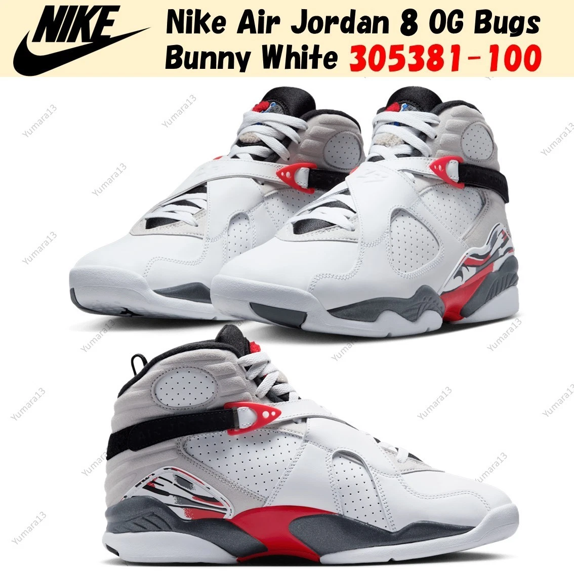 Jordan 8 OG Bugs Bunny for Sale | Authenticity Guaranteed | eBay