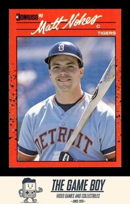 1990 Donruss #178 Matt Nokes Detroit Tigers