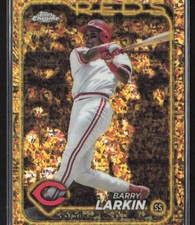 2024 TOPPS GILDED BARRY LARKIN GOLD MINI DIAMOND /50 REDS