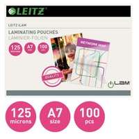 2 Bis 40X Leitz Laminierfolientasche, Din A7, GläNzend, 250 Mic Spare Bis Zu 50%