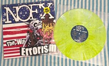 NOFX War On Errorism Final Tour Color Vinyl LP - Fort Worth, TX - FAT Wreck