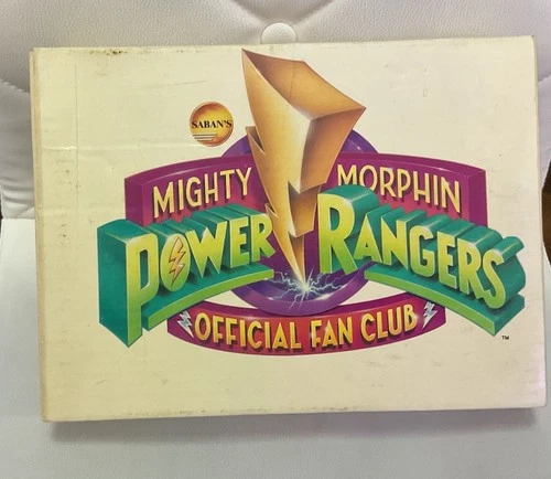 Vintage Mighty Morphin Power Rangers -Official Fan Club Box-1994 SABAN Complete