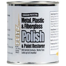 Flitz Metal, Plastic & Fiberglass Polish Paste - 1.0lb