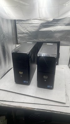 Dell Vostro Desktop Tower PCs D07M Intel Core Processor No HDD Lot Of 2