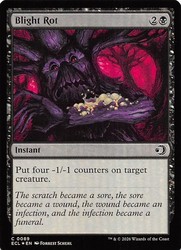 Blight Rot 89/451 Lorwyn Eclipsed Foil Common