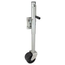 Side Wind Swing Down Bolt On Trailer Jack 2000 Lb Dual Wheel W-9-a Side Wind Swing Down Bolt On Trailer Jack 2000 Lb Dual Wheel W-9-a