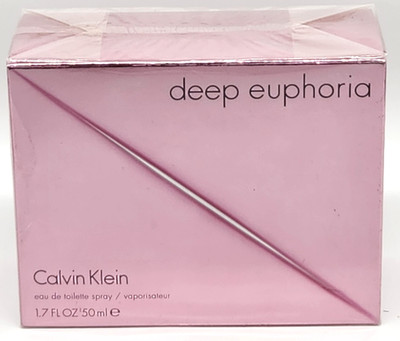 Deep Euphoria By Calvin Klein For Women Eau de Toitette Spray 1.7 fl oz