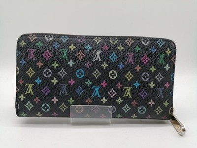 Monogram Multicolor Zippy Wallet Violet M60275 Used