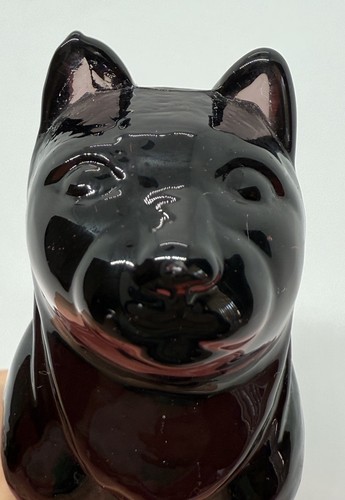 Vintage Silvestri Purple Glass Cat Figurine - Picture 8 of 15