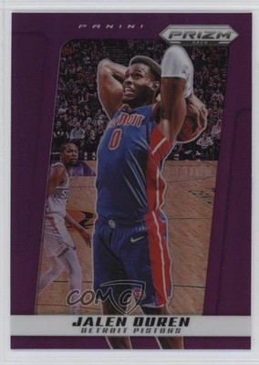 2024-25 Panini Prizm Deca Purple Prizm 45/99 Jalen Duren #140 05jo