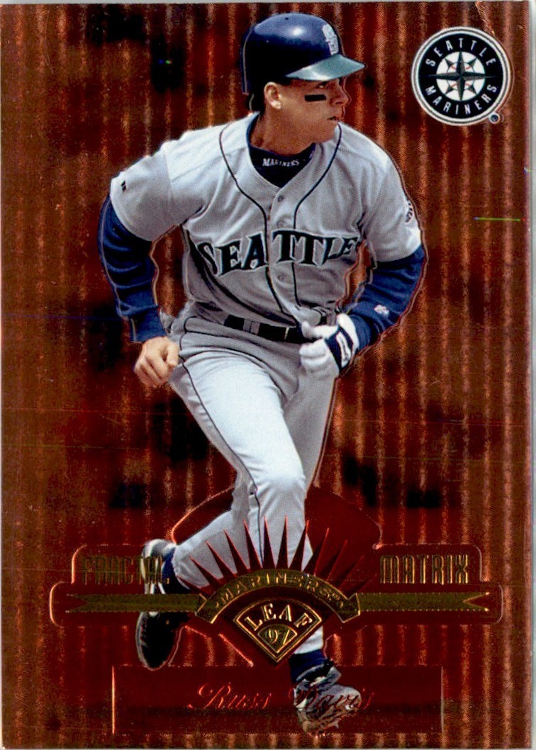 1997 Leaf Russ Davis Seattle Mariners #162