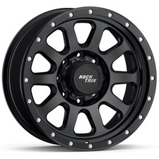 18in Rocktrix Rt111 Black Wheel 8x180 18x9 -12mm Offset 4.5 Backspacing