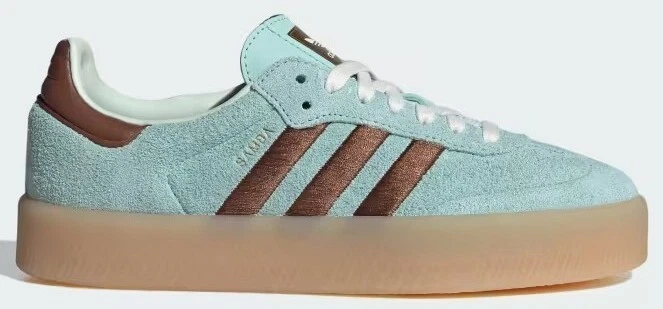 adidas Sambae Wonder White Silver Metallic Gum W for sale | eBay