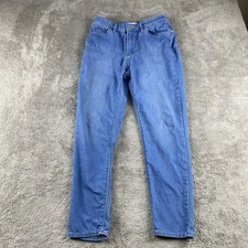 Levis 721 Jeans Womens 29 Blue Medium Wash High Rise Skinny Denim