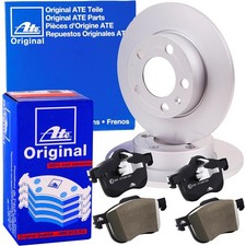 ATE BREMSSCHEIBEN 239mm Voll + BELÄGE VORNE passend für VW POLO 6N