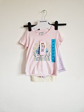 Skechers Girls 3 Piece Set with 2 T-shirts and 1 Short Outfit Set Size 4 Years