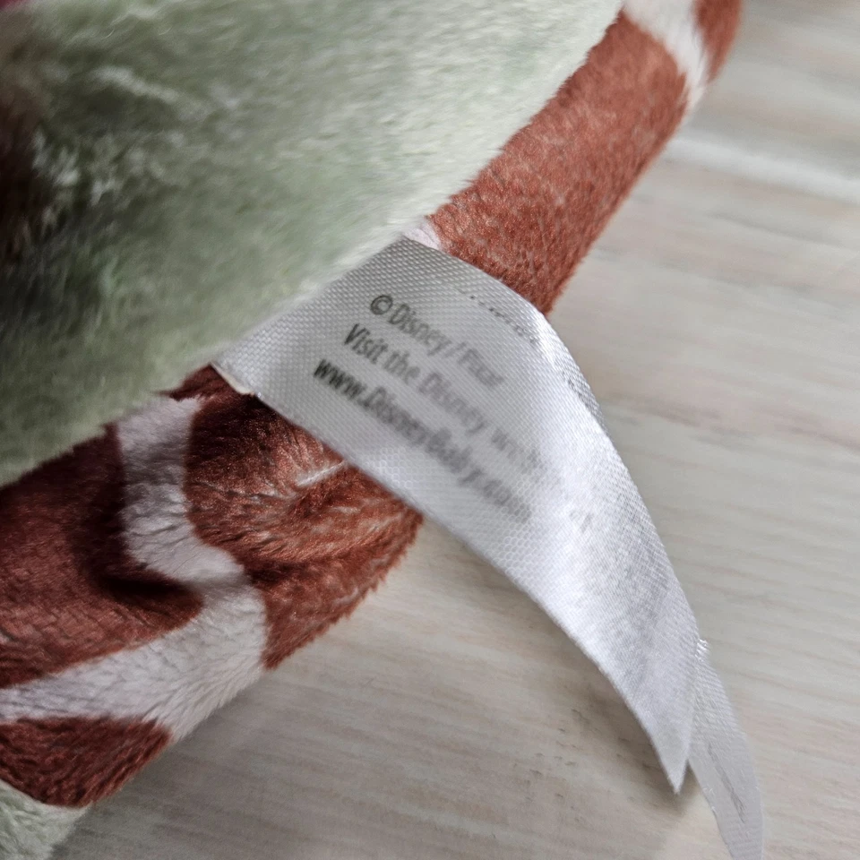 Disney Bebé Rey León Simba Verde Marrón Jirafa Manchas Manta de Seguridad Juguete Lovey Foto 4 de 4