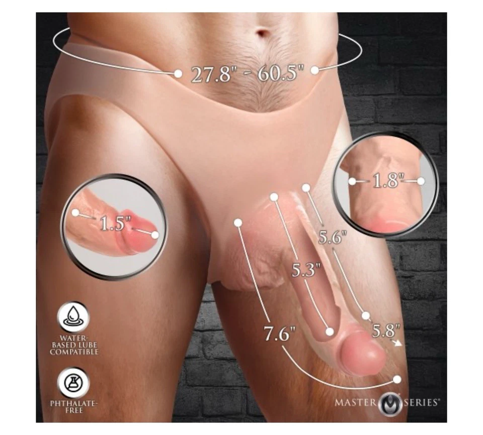 Correa de silicona hueca punto G de 7,5" Foto 2 de 4