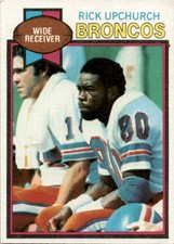 1979 Topps Rick Upchurch #240 Denver Broncos
