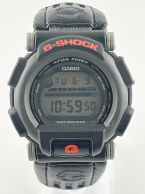 Casio G-Shock DW-003 Fox Fire Vintage Digital Watch Full Set Box & Papers Works