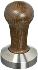 Metallurgica 54 Mm Coffee/espresso Brown Tamper With Stainless Steel Flat Base