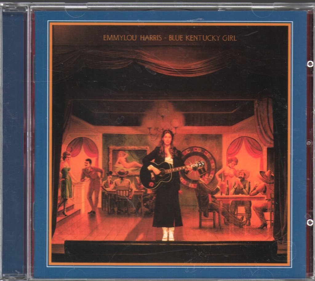 Emmylou Harris Blue Kentucky Girl CD Europe Warner Bros. 2004 remastered &