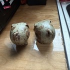 Mid-Century Modern Stoneware, Pig Salt And Pepper Shakers  — photo 5