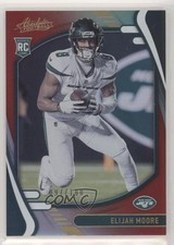 2021 Panini Absolute Rookies Spectrum Red 97/100 Elijah Moore #114 07x3