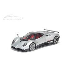Almost Real 1/18 Pagani Zonda F 2005 Geneva Show Alloy Diecast Model Car Silver