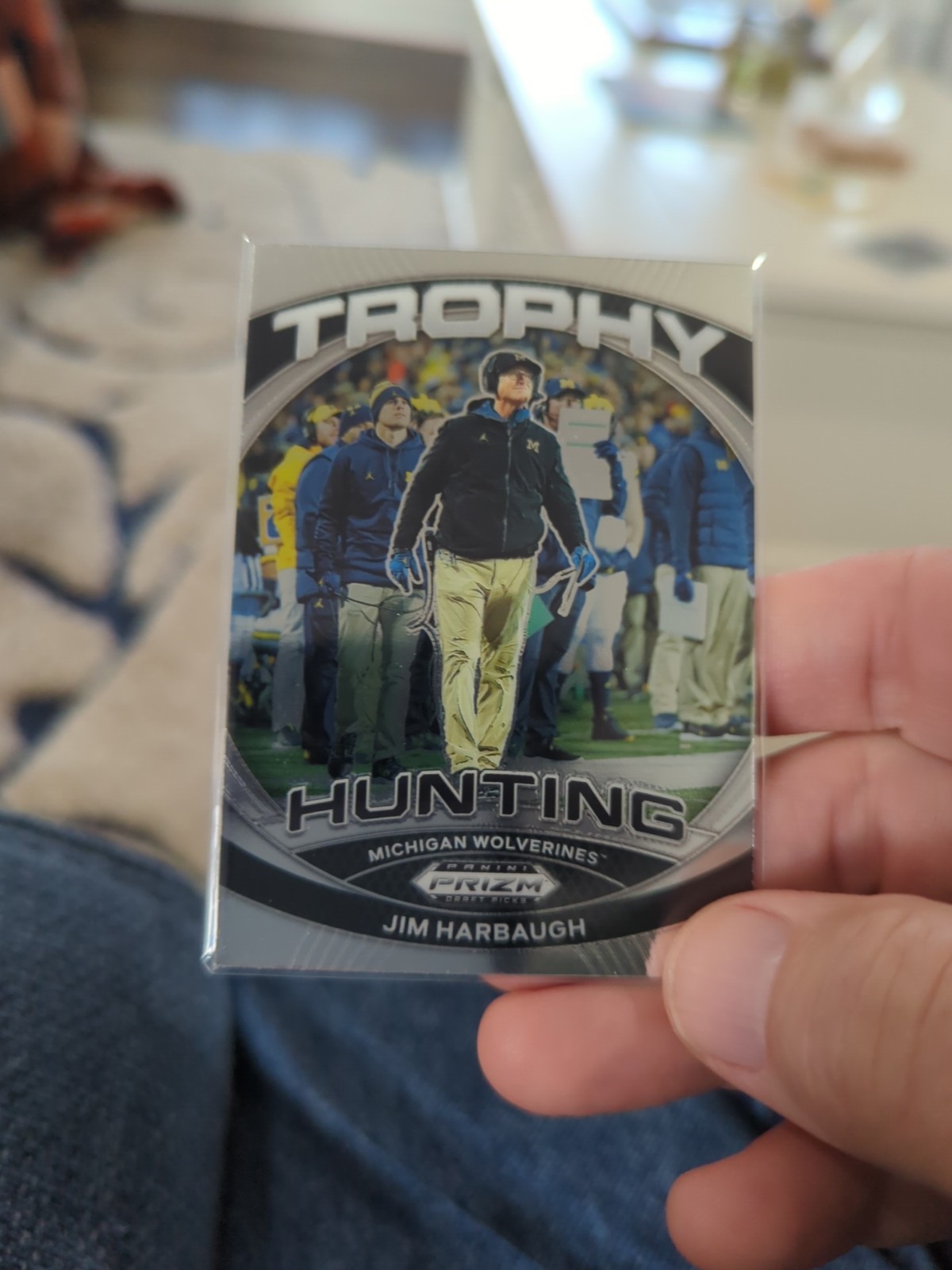 2024 Panini Prizm Draft Picks Trophy Hunting Jim Harbaugh #TH-JHH 1p4m