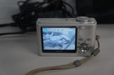 Fujifilm FinePix F Series F10 6.3MP Digital Camera - Silver for