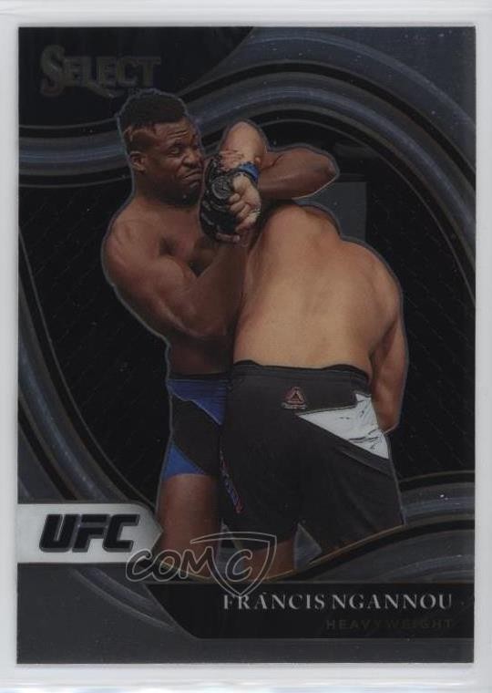 2021 Panini Select UFC Octagonside Francis Ngannou #299 3o2