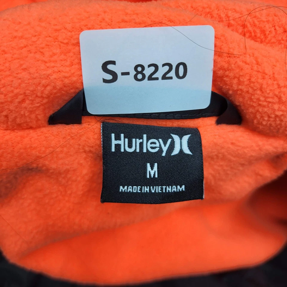 Chaqueta Hurley Boy M Camuflaje Puffer Chaqueta Gorpcore Logo Cremallera Larga Foto 2 de 4