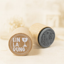 Motivstempel Konfirmation Kommunion Kelch Stempel Textstempel Geschenkanhänger
