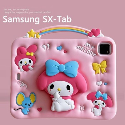 My Melody Silica Gel Soft 360°Rotating Bracket TabletCase For Samsung SX-Tab A11